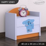 Nočna omarica Happy babies Slonček 03 SZN1